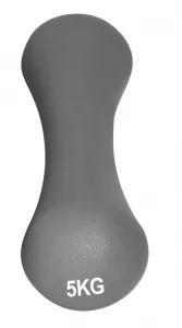 Гантель неопренова PowerPlay 4126 Spartacus 2*5 кг. сіріі (2шт.)