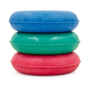 Еспандер кистьовий кільце навантаження - 20 кг Зелений - червоний, зелений, синій.