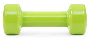 Гантелі вінілові PowerPlay 4125 Achilles 2*3 кг. зелені (пара - 2шт.)