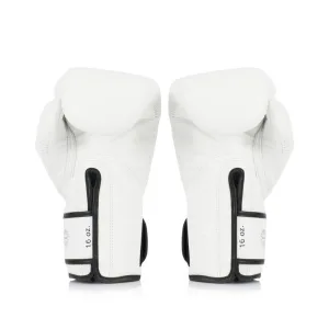 Боксерські рукавиці Fairtex BGVG1 White 14 унцій (бинти в комплекті)