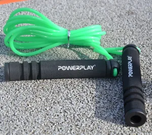 Скакалка PowerPlay 4205 класичний Plus Jump Rope зелена 2,7 m.