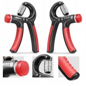 Еспандер кистьовий Power System PS-4021 з регульованим навантаженням 10 - 40 кг. Power Hand Grip чорний