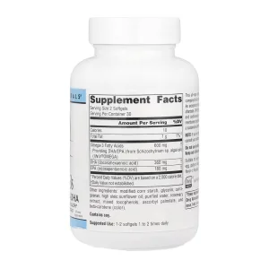 Vegan Omega-3 s EPA-DHA 300 мг - 60 софтгель