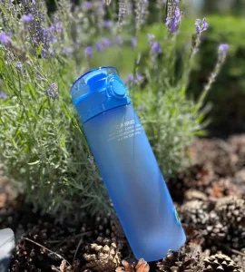 Пляшка для води CASNO 650 мл KXN-1157 блакитна