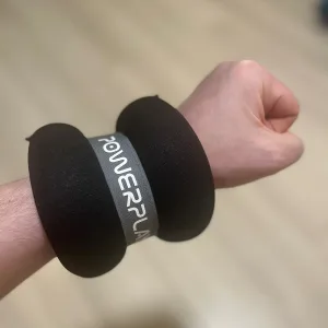 Обважнювачі-манжети для ніг та рук PowerPlay PP-4349 Ankle/Wrist Weights (2шт.*1 кг) (пара) чорні