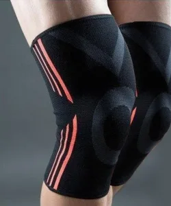 Наколінники Power System PS-6021 Knee Support Evo Black/Orange пара - M