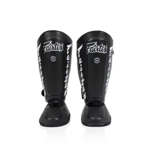 Захист гомілки та стопи Fairtex SP7 Shin Pads Black L