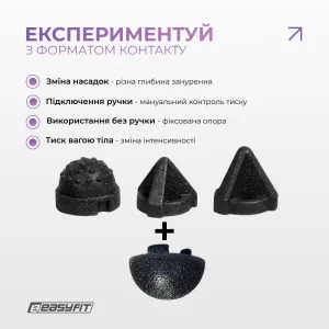 Набор массажеров для МФР EasyFit TriggerSet (4 шт.)