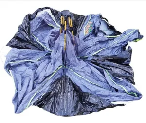 4-Person Tent GreenCamp with Automatic Frame