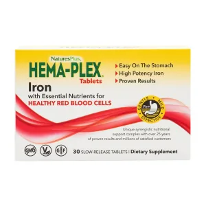 Hema-Plex Iron Tablets - 30 таблеток