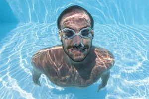 Окуляри для плавання Bestway 14+ 21097 бірюзовий