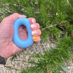 Еспандер кистьовий силіконовий PowerPlay PP-4338 Hand Grip Light 15 кг. блакитний