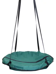 Гойдалка підвісна для дітей та дорослих, гніздо лелека Green (зелений)