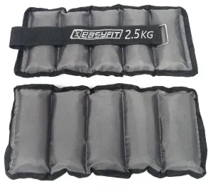 EasyFit Metal Leg and Arm Weights with Metal - 2.5 kg pair