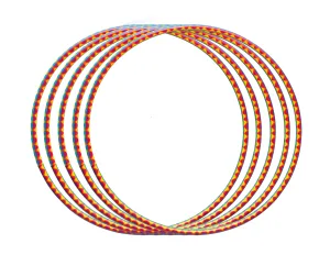 Hula Hoop Bamsic "Wave" 82 cm solid gymnastics plastic