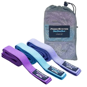 Набір тканевих гумок Power System PS-4129 Booty Band Set Long 3 шт.