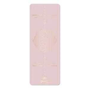 Килимок для йоги каучуковий поліуретан Sport Pro 183 см*68 см*5 мм світло-рожевий