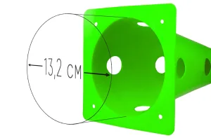 Конус-фішка спортивна EasyFit 31 см зелена