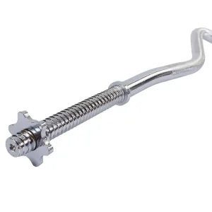 Гриф для штанги класичний Z-подібний SHUANG CAI SPORTS 1,2 м, 25 мм