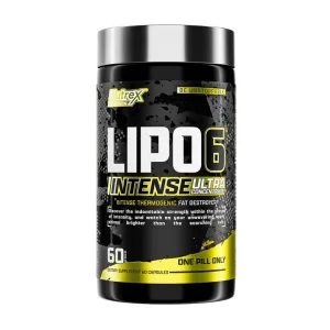 Lipo 6 чорний Intense Ultra Concentrate 60 чорний caps