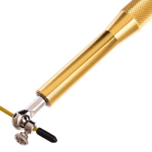 Скакалка швидкісна для кросфіту зі сталевим тросом Cima CM J601 червоний