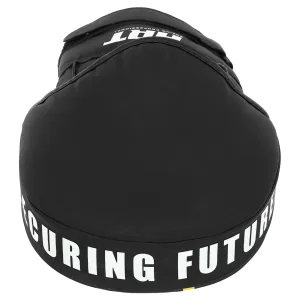 Лапа Вигнута для боксу та єдиноборств HARD TOUCH 19x5x25 см 2 шт - 23 см - Чорний, Жовтий