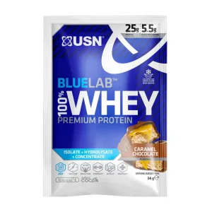 Blue Lab 100% Whey Premium Protein - 34 г Карамельний попкорн