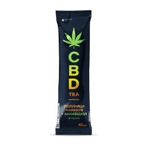 Yogoda CBD Tea - 40 г полуниця маракуя + канабінол універсальний