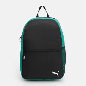 Рюкзак Puma teamGOAL Backpack Core 17L чорно-зелений унісекс 12x30x42 см (Оригінал)