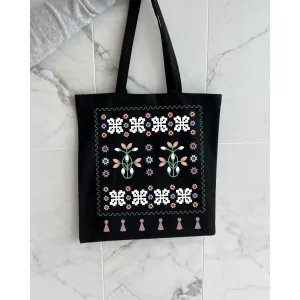 Екошопер BookOpt BK4095 українські мотиви, чорний