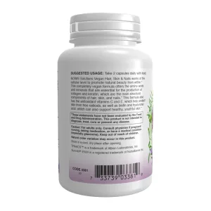 Vegan Hair Skin & Nails - 90 капсул (До 12.26)