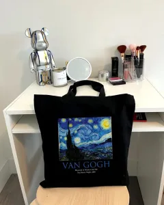 Екошопер BookOpt ВК4062 VAN GOGH «зоряна ніч» чорний