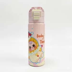 Термо пляшка "Baby Three" 500 мл C 76373 Ніжно рожевий