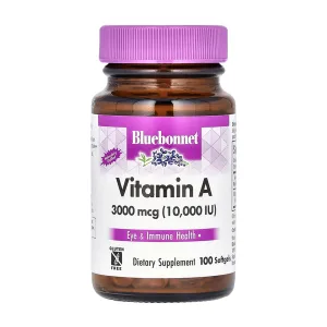 Vitamin A 3000 мкг (10000 IU) - 100 софтгель