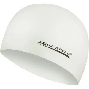 Шапка для плавання Aqua Speed ​​MEGA 100-05 білий універсальний (оригінал)