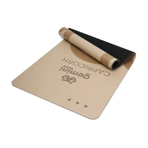 Коврик для йоги каучуковый полиуретан Pro Zodiac CAPRICORN Sport Pro козерог 183 см*68 см*5 мм