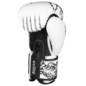 Боксерські рукавиці Phantom Muay Thai White 10 унцій (капа в подарунок)