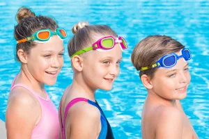 Окуляри для плавання Bestway 7+ 21003 Жовтий-синій