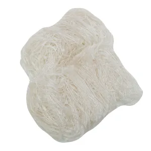 Сетка на ворота футбольные в комплекте из 2 штук 7,5х2,5х1,48х2,5 м 2 шт белый