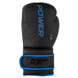 Боксерські рукавиці PowerPlay 3024 Ultra Mat чорно-темно сині 12 унцій
