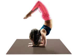 Татамі мат EasyFit 8 шт (30х30х1 см) хвіст ластівки коричневий