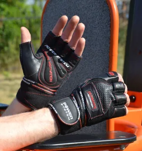 Рукавички для фітнесу Power System PS-2810 Ultimate Motivation Black Red Line - XL