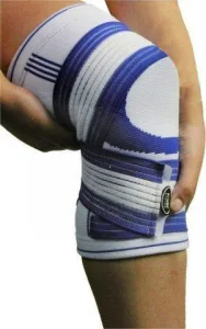Наколінник Power System PS-6008 Knee Support Pro Blue/білий 1 шт. S/M