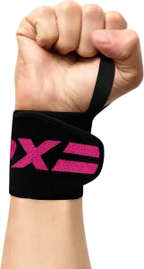 Бинти для зап'ясть (кистьові бинти) RDX W2 Gym Wrist Wraps Pink Pro
