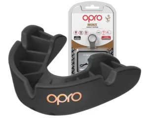 Капа боксерська OPRO Junior Bronze чорний art