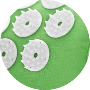 Килимок масажний аплікатор кузнєцова Acupressure YG2890 65 см 40 см синій чорний