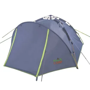 4-Person Tent GreenCamp with Automatic Frame