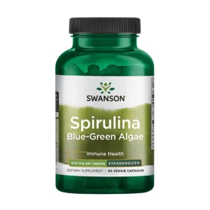 Spirulina Blue-Green Algae 500 мг - 90 капсул