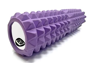 Масажний ролик EasyFit Grid Roller 45 см v.2,2 фіолетовий