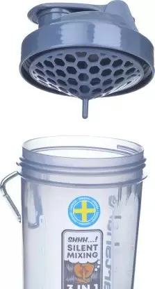 Шейкер спортивний SmartShake Original2 GO One - 800 мл туманно сірий
